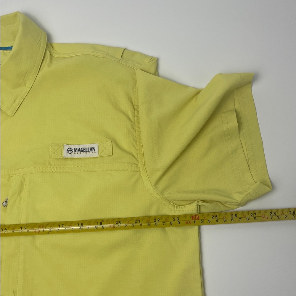 Magellan outdoors Yellow fish gear loose fit Shirt - Picture 9 of 9